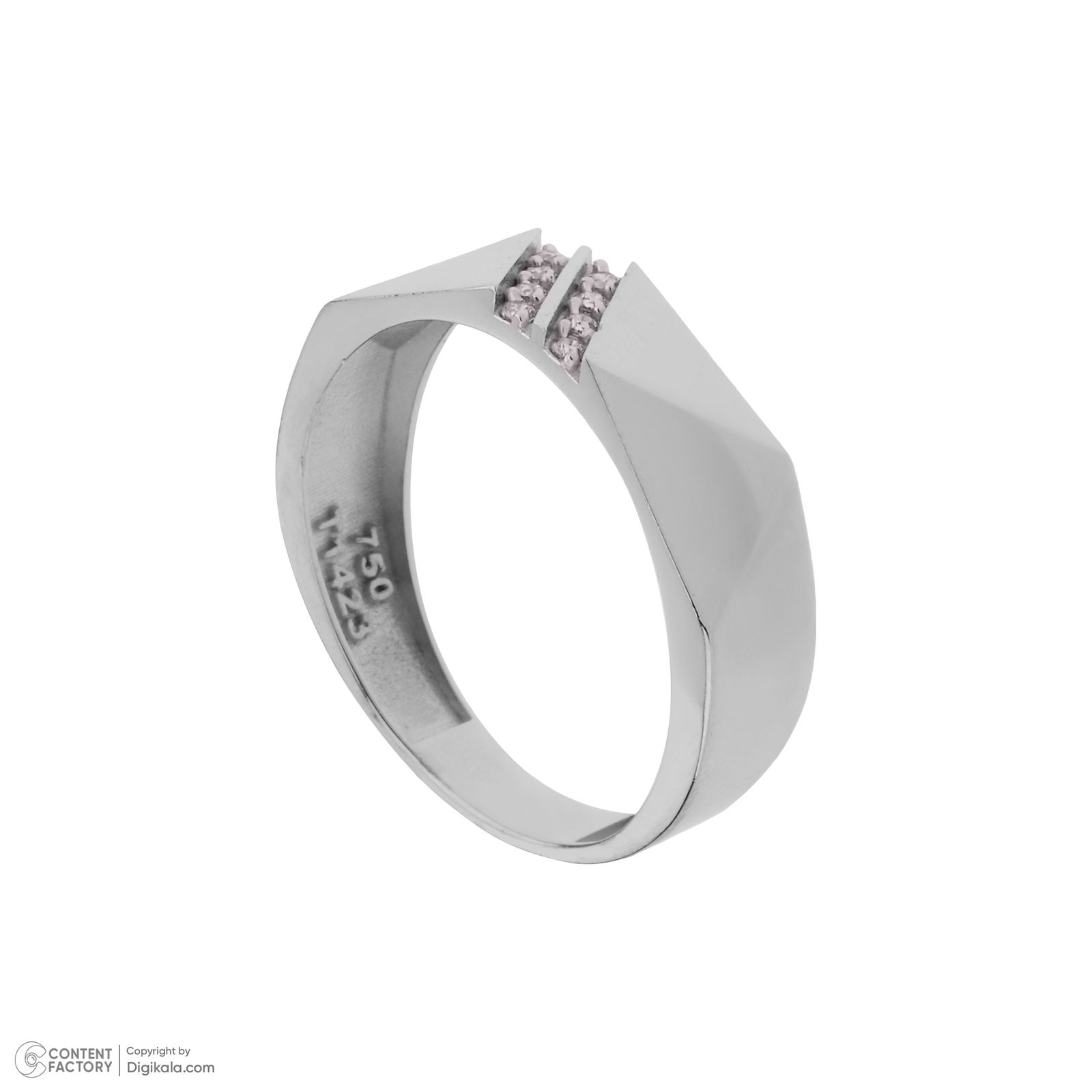 ست حلقه طلا 18 عیار زنانه و مردانه مایا ماهک مدل MR1361 -  - 7
