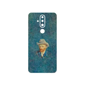 MAHOOT Self portrait with a gray felt hat Cover Sticker for Nokia X71