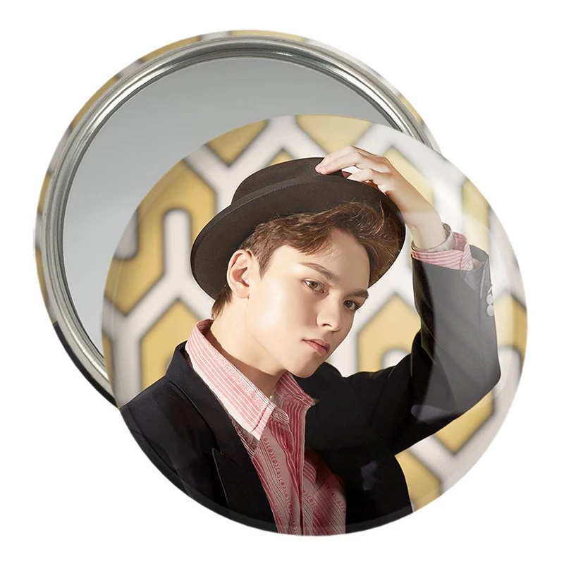 آینه جیبی خندالو مدل ورنون گروه سونتین Seventeen  کد 12492