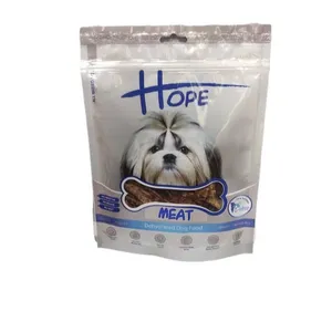 تشویقی سگ هوپ مدل اسنک چیپس جگر سفید گوساله کد 09 وزن 50 گرم