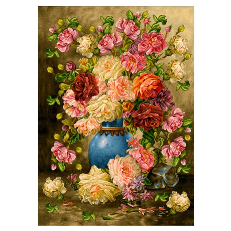 نخ و نقشه تابلوفرش مدل 25207