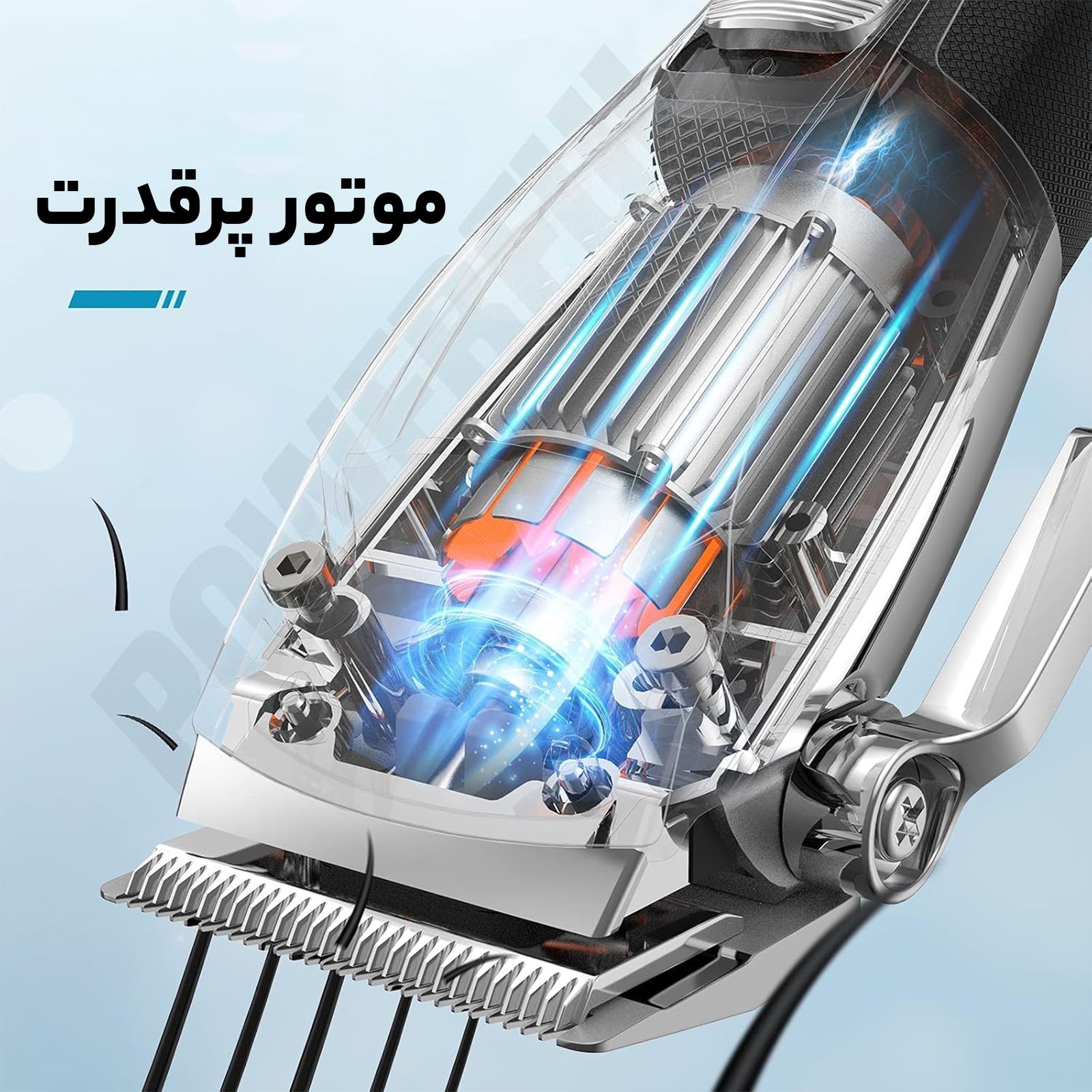 ماشین اصلاح موی سر و صورت پرومکس مدل 2833 -  - 5