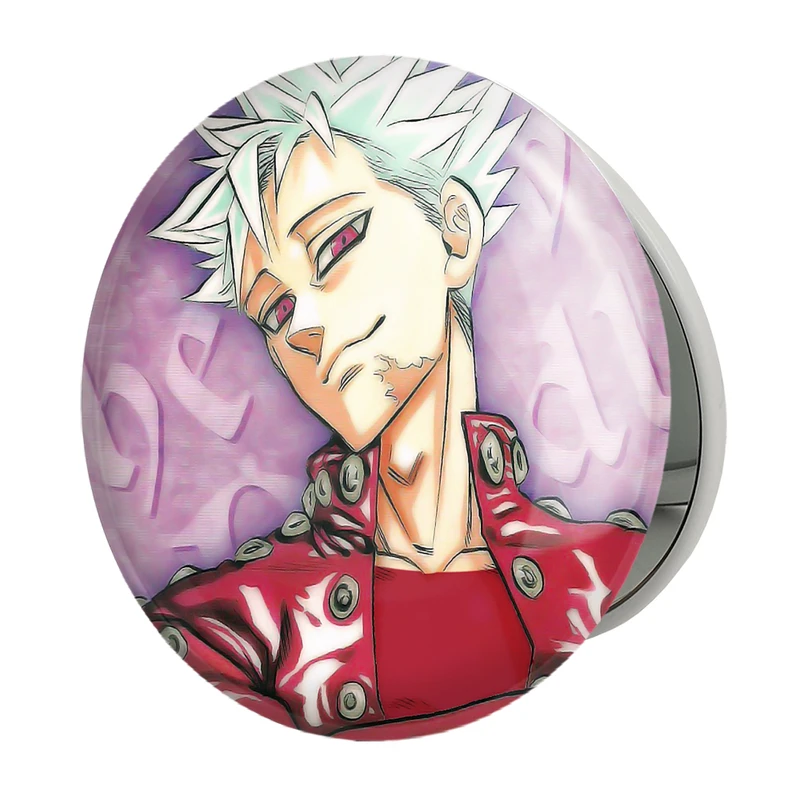 آینه جیبی خندالو طرح بن انیمه هفت گناه کبیره مدل تاشو کد 17565 