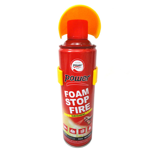 اسپری ضد حریق پاور مدل p018 حجم 500 میلی لیتر