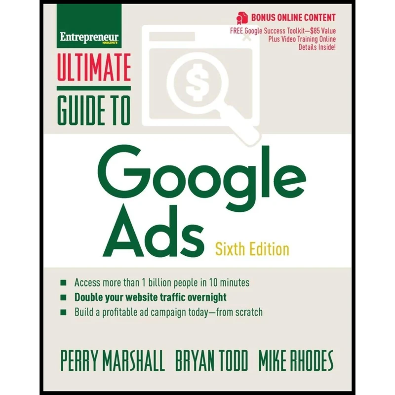 کتاب Ultimate Guide to Google Ads اثر جمعی از نویسندگان انتشارات Entrepreneur Press