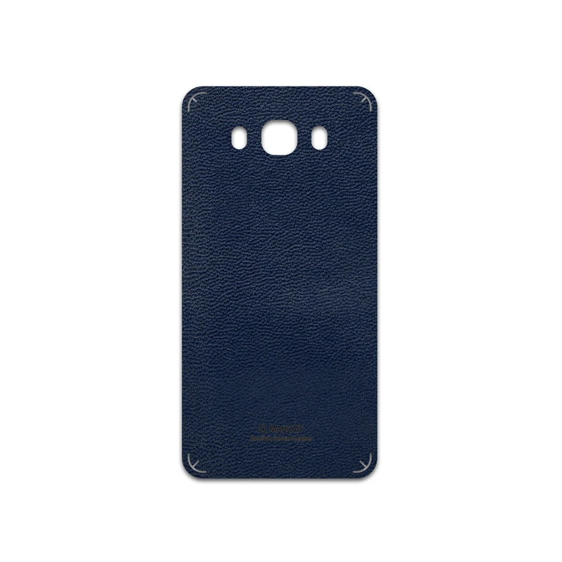 برچسب پوششی ماهوت مدل Deep-Blue-Leather مناسب برای گوشی موبایل سامسونگ Galaxy J7 2016
