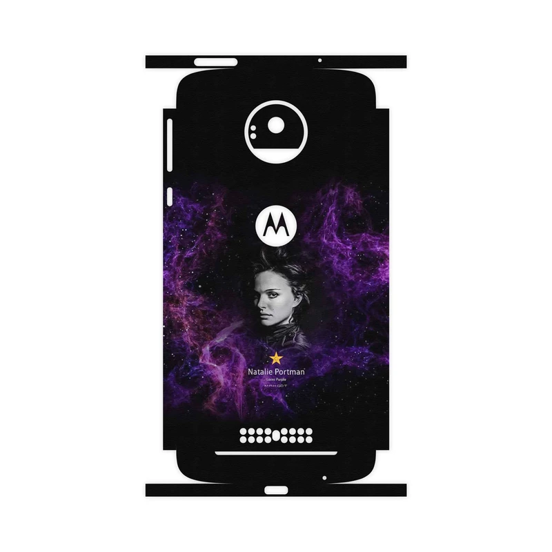 برچسب پوششی ماهوت مدل Natalie Portman-FullSkin مناسب برای گوشی موبایل موتورولا Moto Z