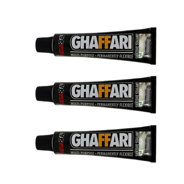 چسب آکواریوم غفاری مدل مگاسیل وزن 30 گرم بسته 3 عددی