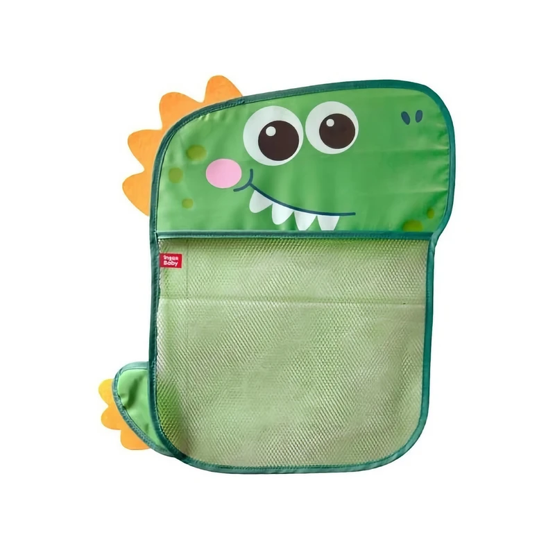 کیف اسباب بازی مدل کیسه توری حمام طرح دایناسور