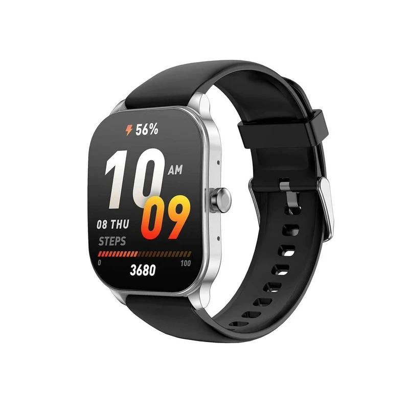 ساعت هوشمند امیزفیت مدل NH RESISTANCE 3S IMMERSIVE صفحه نمایش رنگی , صفحه نمایش لمسی , کنترل موسیقی (Music Player) , کنترل سطح اکسیژن خون ,قابلیت مکالمه از طریق بلوتوث با بند سیلیکونی