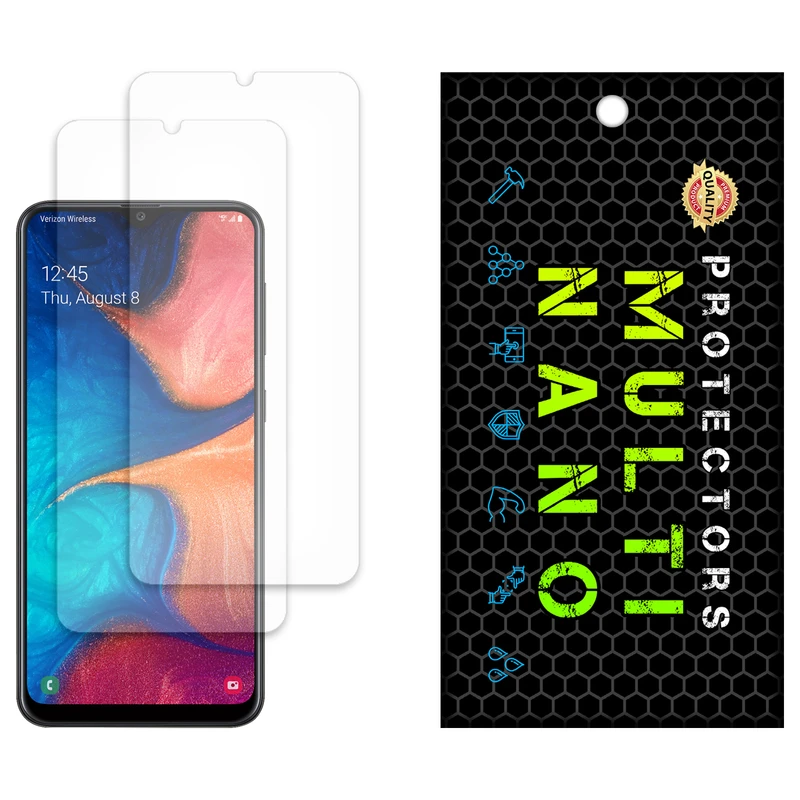 محافظ صفحه نمایش مات مولتی نانو مدل X-S2M مناسب برای گوشی موبایل سامسونگ Galaxy M10S بسته دو عددی