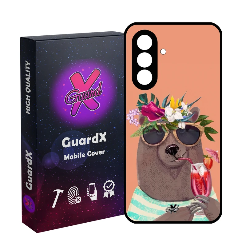 کاور گارد ایکس طرح خرس مدل 10645 مناسب برای گوشی موبایل سامسونگ Galaxy A17 4G / A17 5G