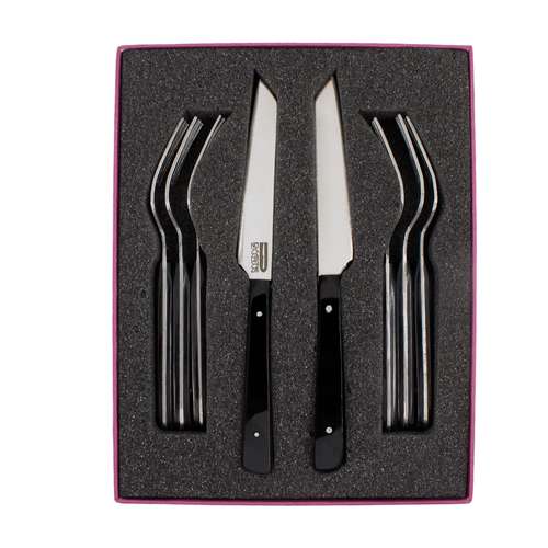 سرویس کارد و چنگال 12 پارچه ثمین دست زنجان مدل 722-110