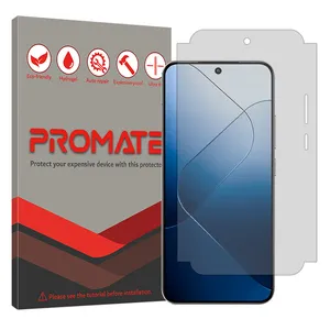 Promate transparent Screen Protector Suitable for Xiaomi 14 Mobile Phone 