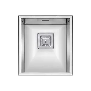 سینک ظرفشویی استیل توکار یک لگنه الکا استیل مدل 1103