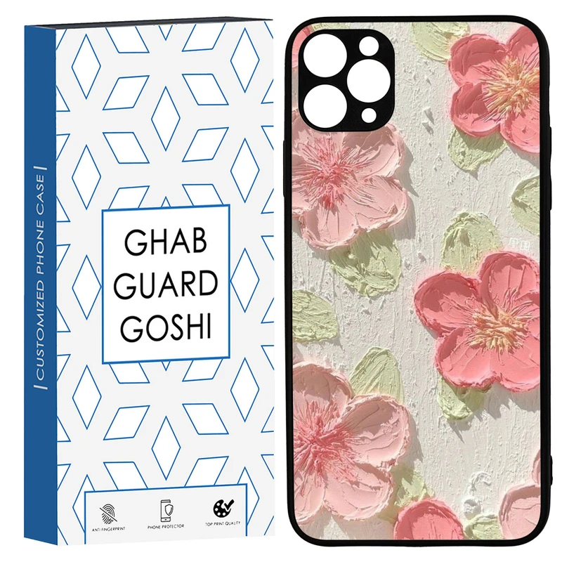 کاور قاب گارد گوشی طرح گل کد TPU-282 مناسب برای گوشی موبایل اپل IPHONE 11promax