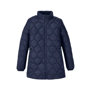 کاپشن بلند زنانه آپ2فشن مدل ساعت شنی