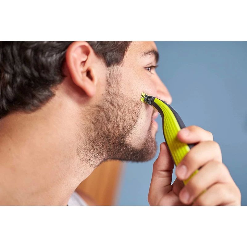 ماشین اصلاح موی صورت و بدن فیلیپس مدل OneBlade Sensitive -  - 10