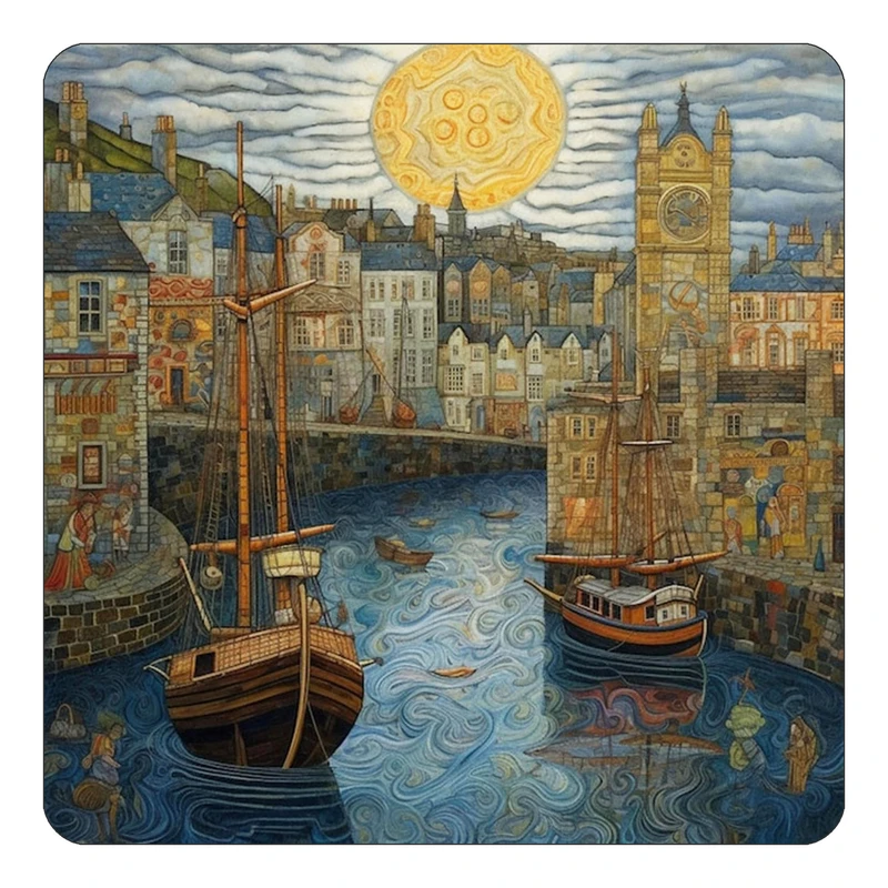 مگنت کاکتی طرح نقاشی رنگ روغن مدل mp71989