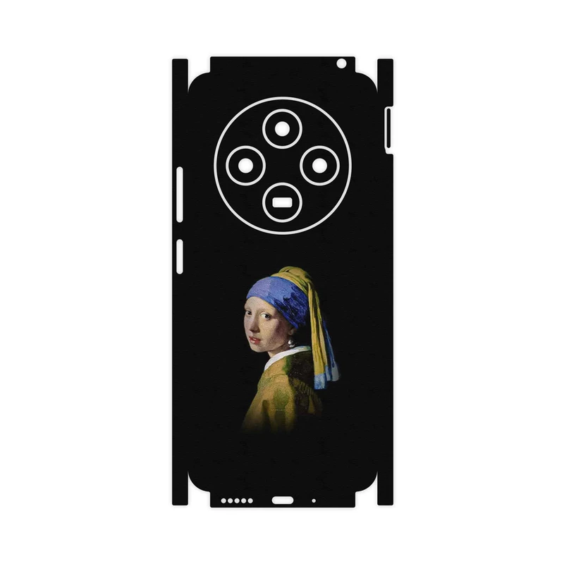 برچسب پوششی ماهوت مدل Girl with a Pearl Earring of Vermeer-FullSkin مناسب برای گوشی موبایل شیائومی Poco C75
