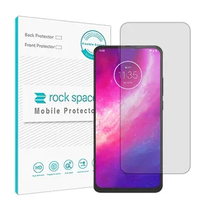 Rockspace transparent screen protector HyGEL model suitable for Motorola One Hyper mobile phone