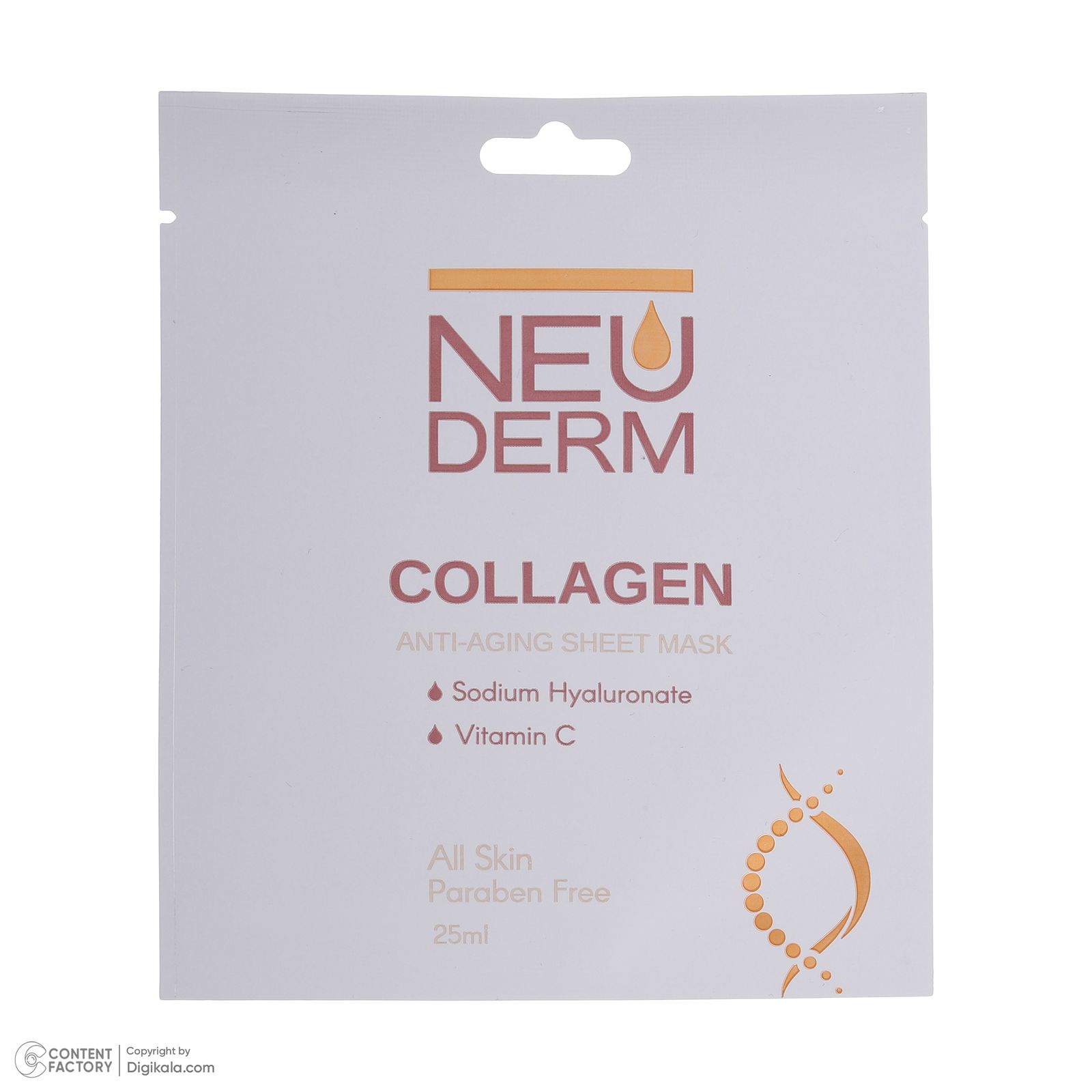 ماسک صورت نئودرم مدل Collagen حجم 25 میلی لیتر - - 3