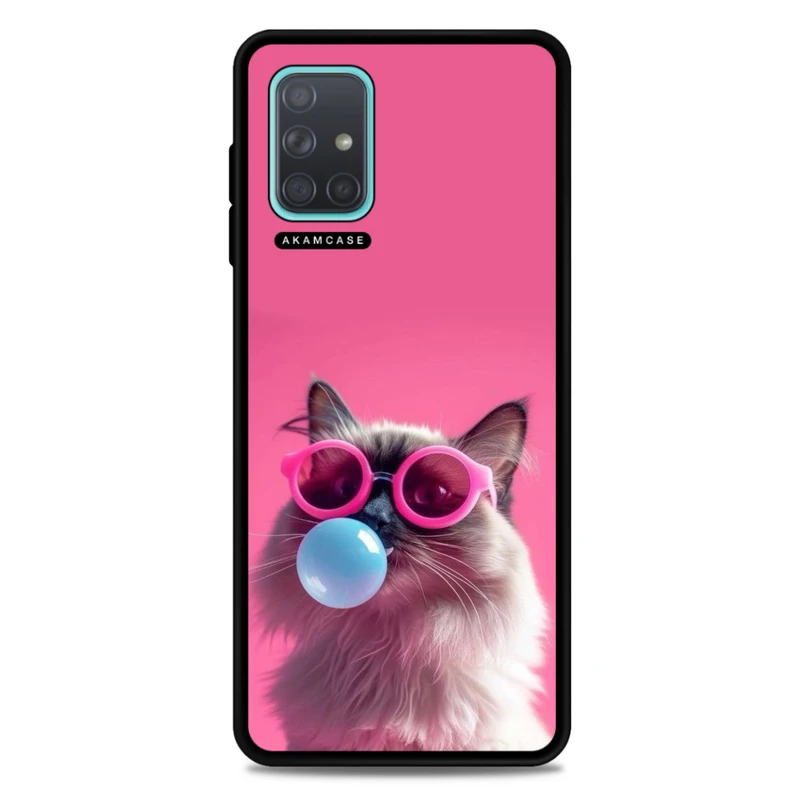 کاور آکام مدل AMC-WSGA71-CATS-37 مناسب برای گوشی موبایل سامسونگ Galaxy A71