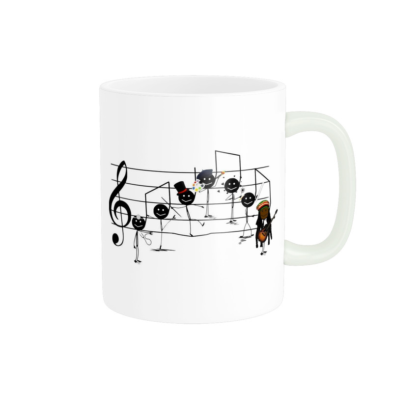 ماگ طرح موسیقی کد 635