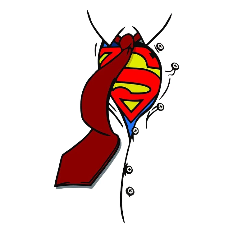 استیکر پارچه و لباس پاد آفرین مدل پدر کد S1597