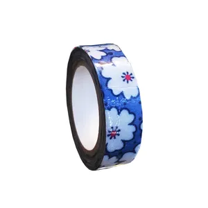 چسب نواری طرح گل مدل CHB05 عرض 1.5 سانتی متر