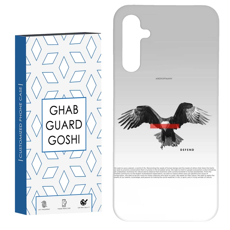 کاور قاب گارد گوشی طرح عقاب کد Dimo-745 مناسب برای گوشی موبایل سامسونگ Galaxy A14