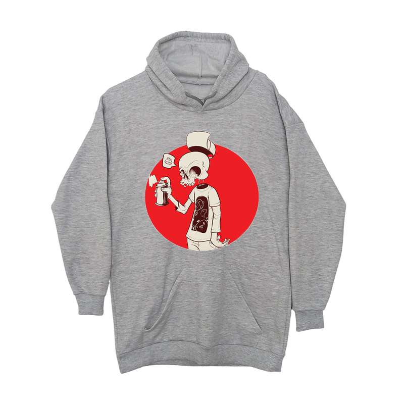 هودی مردانه طرح اسکلت کد 113