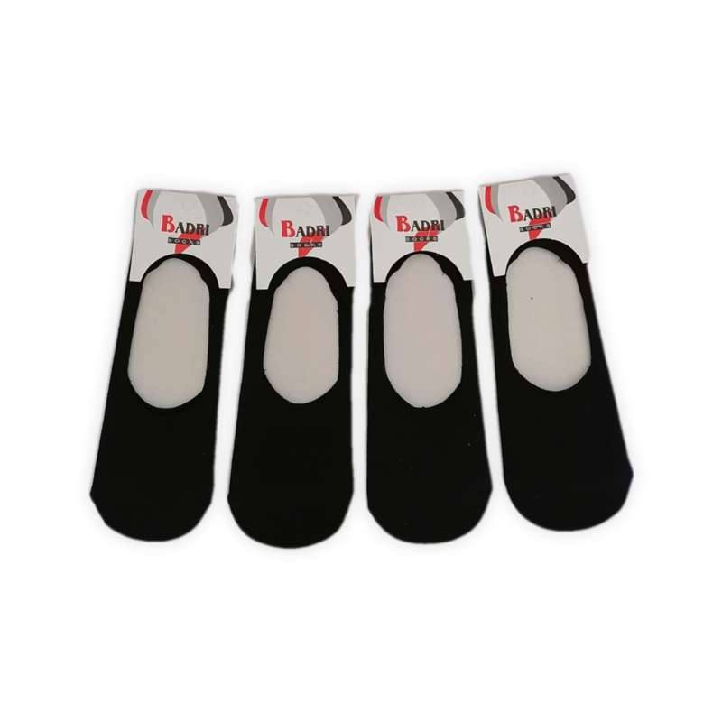 جوراب کالج مردانه مدل js500استپ دار پشت ژله ای  بسته 4 عددی