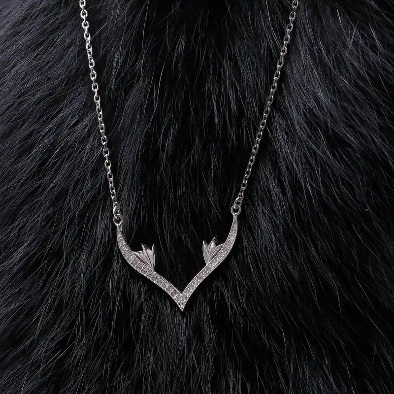 گردنبند نقره زنانه مدل G-348