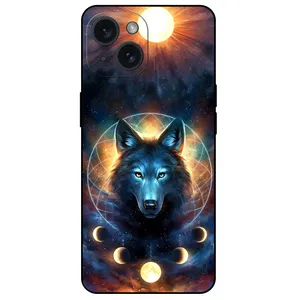 Megafone Wolf and Moon 8006 Cover For Apple iPhone 15 Plus