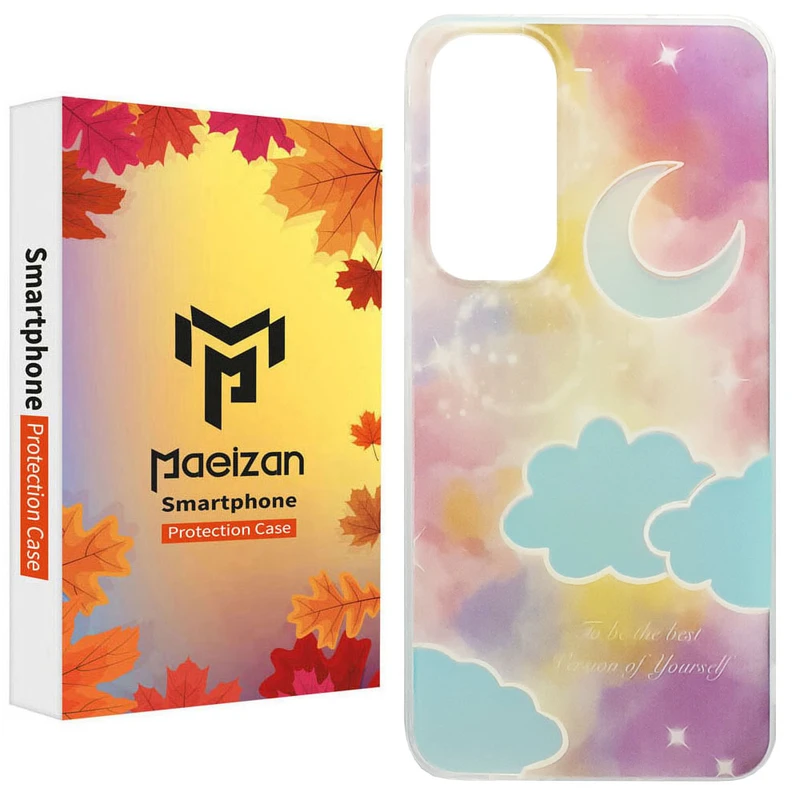 کاور پاییزان مدل Sky Moon طرح لاکچری مناسب برای گوشی موبایل سامسونگ Galaxy A35 / A55