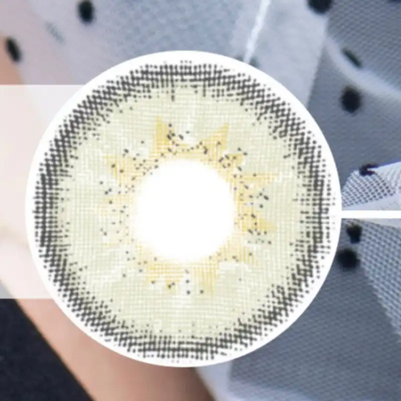 لنز چشم رویال ویژن کد 376 رنگ  آلوئه ورا