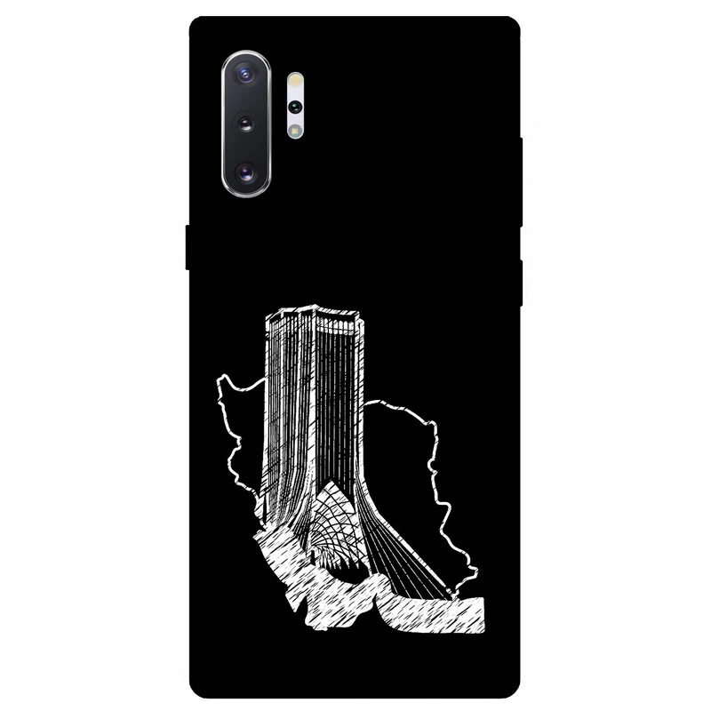 کاور مگافون طرح برج آزادی مدل 1628 مناسب برای گوشی موبایل سامسونگ Galaxy Note 10 Plus