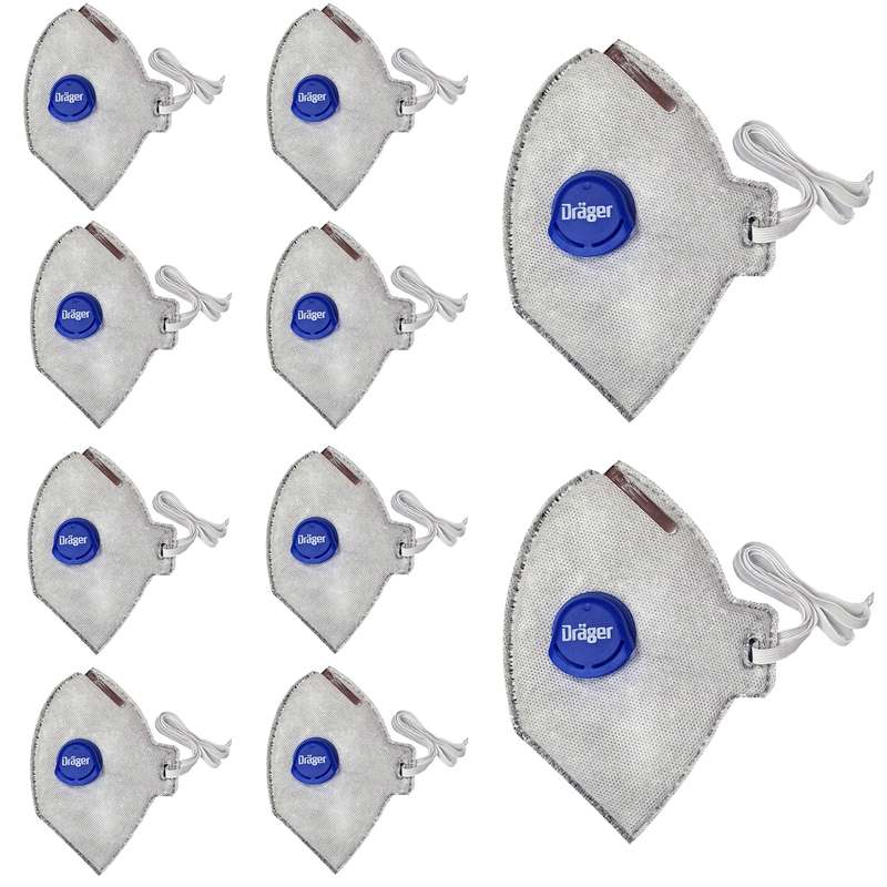 ماسک تنفسی دراگر مدل Odour FFP2 بسته 10عددی ماسک تنفسی دراگر مدل Odour FFP2 بسته 10عددی