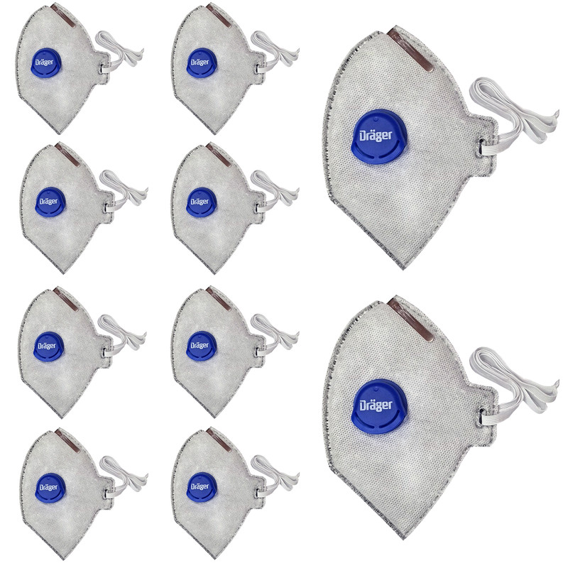 ماسک تنفسی دراگر مدل Odour FFP2 بسته 10عددی ماسک تنفسی دراگر مدل Odour FFP2 بسته 10عددی