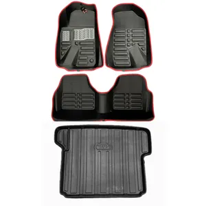 کفپوش پنج بعدی خودرو ای ام تی سی مدل MC مناسب برای سمند به همراه کفپوش صندوق