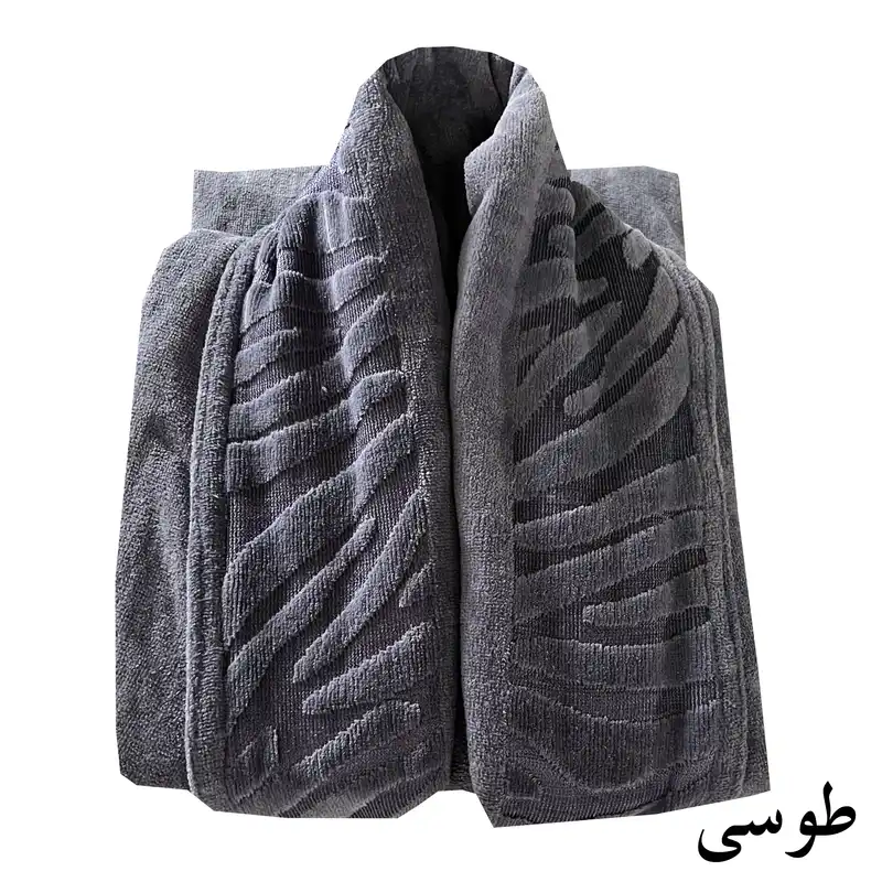 حوله پالتویی آقای کاریزما مدل ناو سایز 125