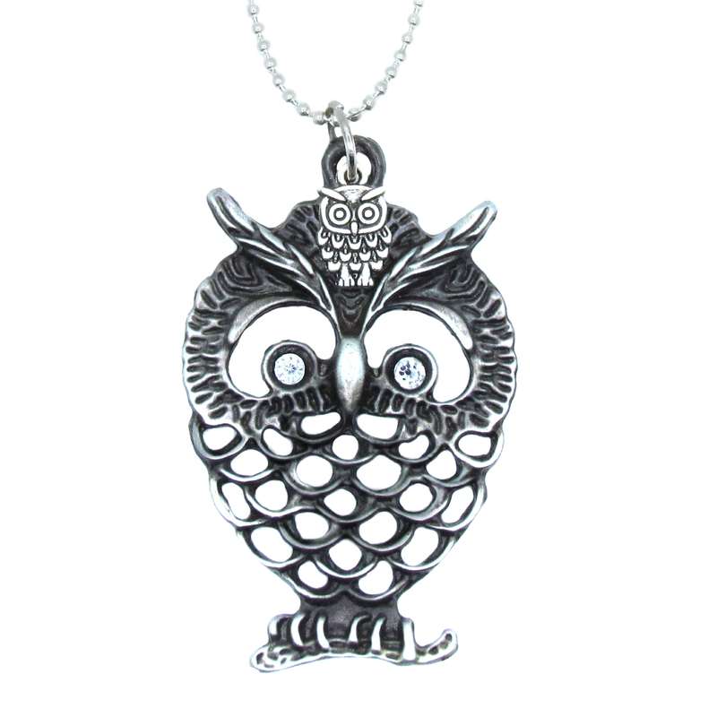 گردنبند دخترانه مدل جغد کد OWL33 گردنبند دخترانه مدل جغد کد OWL33