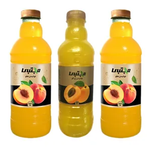 نوشیدنی هلو و زردآلو مجتبی - 1000 میلی لیتر مجموعه 3 عددی