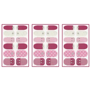 استیکر طراحی ناخن مدل استار مجموعه 3 عددی