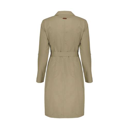 مانتو زنانه کد GG9904 رنگ سبز زیتونی