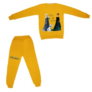 ست تی شرت و شلوار دخترانه مدل السا و النا