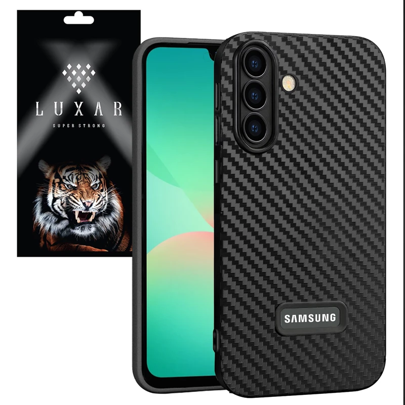 کاور لوکسار مدل A26 _Carbon Line مناسب برای گوشی موبایل سامسونگ Galaxy A26