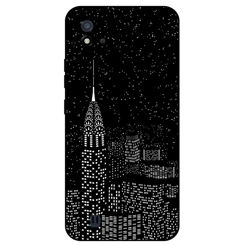 کاور مگافون طرح نیویورک مدل 7768 مناسب برای گوشی موبایل ریلمی C11 2021     