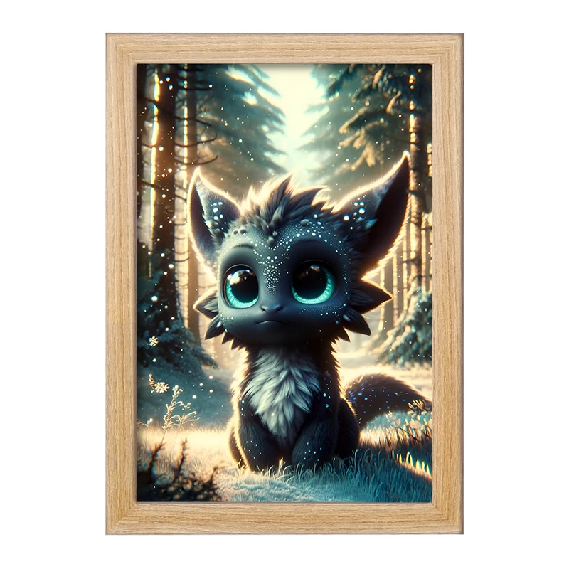 تابلو خندالو مدل اژدهای بانمک کد F7529